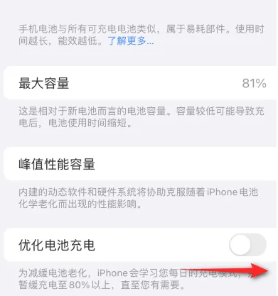 城北苹果15维修分享iPhone15充电到80%就充不进电了怎么办 