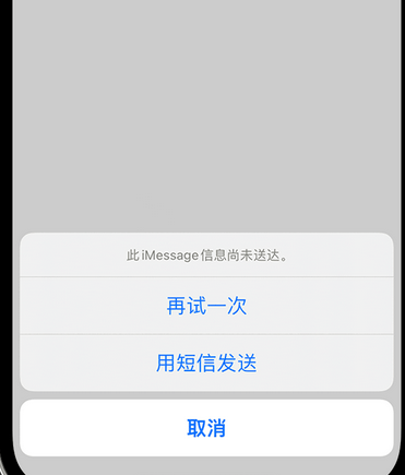 城北apple维修iPhone上无法正常发送iMessage信息