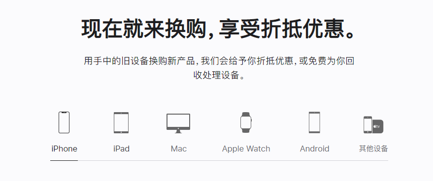 城北苹果手机维修分享iPhone以旧换新的去处 