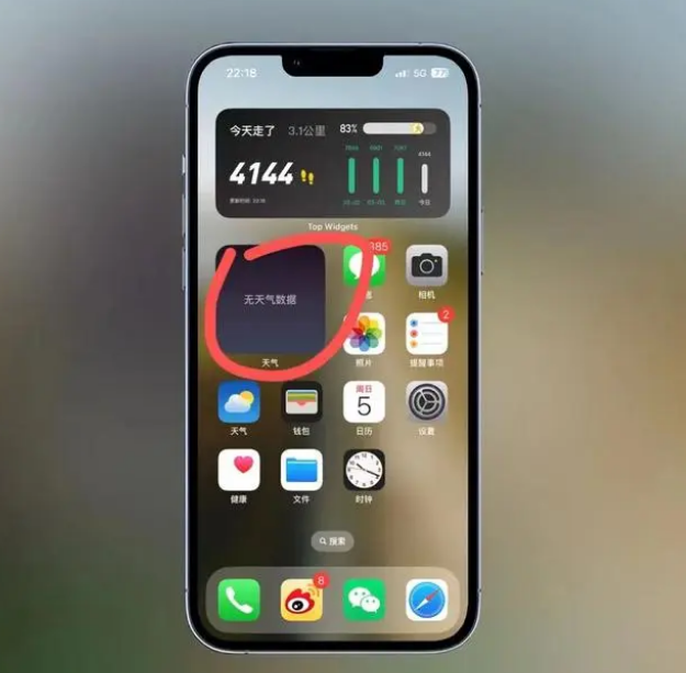 城北苹果手机维修分享:iOS16主屏幕天气小组件无法正常工作怎么办？ 