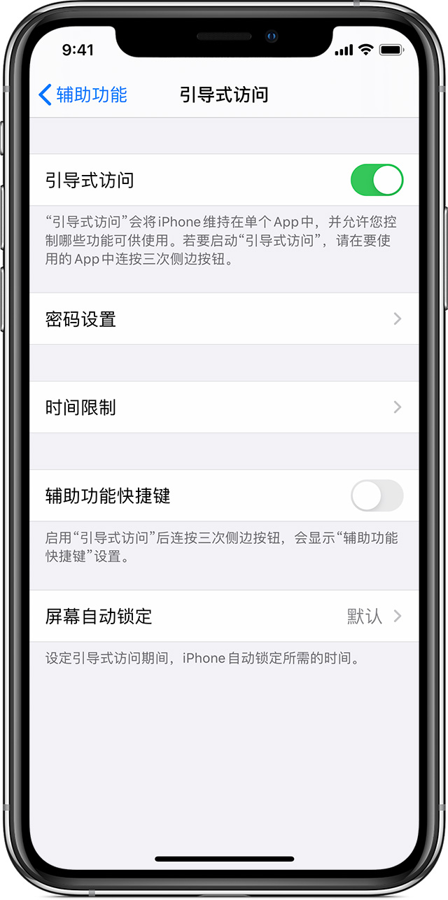 城北苹果手机维修分享如何在 iPhone 上退出引导式访问 