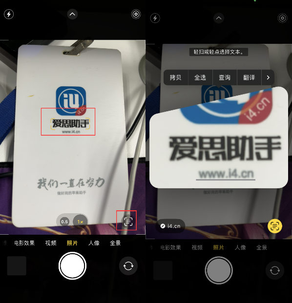 城北苹果手机维修分享升级iOS 16后如何通过相机翻译文本 