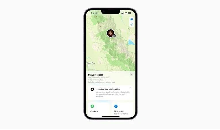 城北苹果14维修分享iPhone14系列中 FindMy功能通过卫星分享位置方法教程 